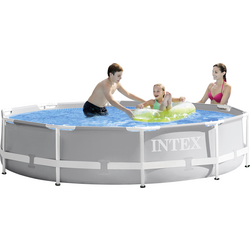 Intex  PrismFrame Pool 305x76cm  Frame Pool (trubková konstrukce)    (Ø x v) 3050 mm x 760 mm