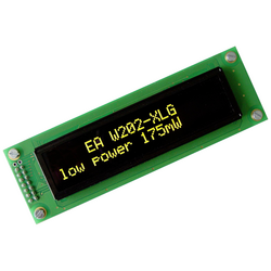 DISPLAY VISIONS OLED displej žlutozelená 5.55 mm 3.3 V, 5 V Počet číslic: 2 EZW202-XLG
