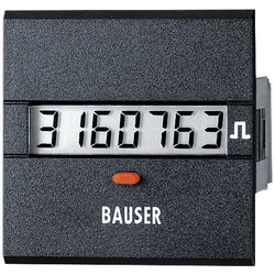 Bauser 3801/008.3.1.0.1.2-001  Digitální časové počítadlo typu 3801 a provozních hodin