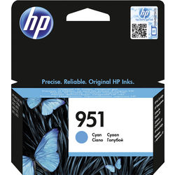 HP 951 Inkoustová kazeta originál azurová CN050AE náplň do tiskárny