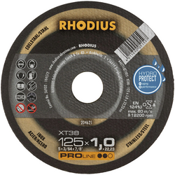 Rhodius XT38 205702 řezný kotouč rovný 230 mm 1 ks nerezová ocel, ocel
