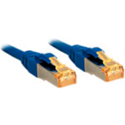 LINDY 47276 RJ45 síťové kabely, propojovací kabely CAT 6 S/FTP 0.50 m modrá 1 ks