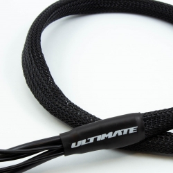 2 x 2S černý nabíj. kabel G4/G5 v černé ochranné punčoše - dlouhý 60cm - (4mm, 3-pin XH) Ultimate Racing