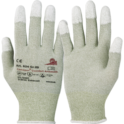 KCL Camapur Comfort Antistatik 624-9 polyamid pracovní rukavice  Velikost rukavic: 9, L EN 16350:2014-07 CAT II 1 pár