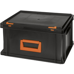 Alutec 139220110188 plastový box  Magnus PC 20  (š x v x h) 400 x 233 x 300 mm černá, oranžová 1 ks