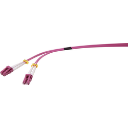 Renkforce RF-4969080 optické vlákno optické vlákno kabel [1x zástrčka LC - 1x zástrčka LC] 50/125 µ Multimode OM4 3.00 m