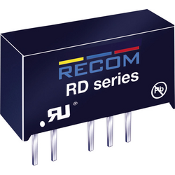 RECOM RD-2415D DC/DC měnič napětí do DPS 24 V/DC 15 V/DC, -15 V/DC 66 mA 2 W Počet výstupů: 2 x Obsahuje 1 ks