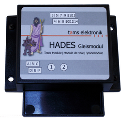 TAMS Elektronik 51-04158-01-C plášť Příslušenství  pro modul kolejnice Hades