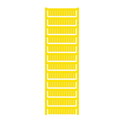 Terminal markers, MultiCard, 12 x 5 mm, Polyamide 66, Colour: Yellow WS 12/5 MC NEUTRAL GE 1773541687 žlutá Weidmüller 720 ks