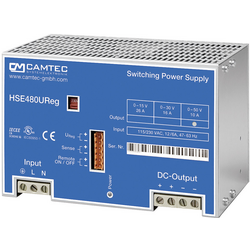 Camtec HSEUreg04801.30T laboratorní zdroj s nastavitelným napětím  0 - 30 V/DC 16 A 480 W   Počet výstupů 1