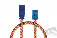 Prodlužovací kabel 1000mm, JR 0,50qmm kroucený silikonkabel, 1 ks.