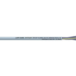 LAPP ÖLFLEX® CLASSIC 130 H řídicí kabel 3 x 0.50 mm² šedá 1123002-500 500 m