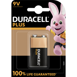 Duracell Plus-9V B1 baterie 9 V alkalicko-manganová 9 V 1 ks