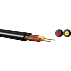 Kabeltronik 640201400-1 diodový kabel  2 x 0.14 mm² černá metrové zboží