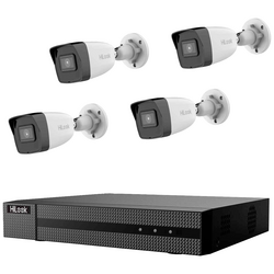 HiLook IK-4248BH-MH/P IK-4248BH-MH/P LAN IP-sada bezpečnostní kamery 4kanálový se 4 kamerami 3840 x 2160 Pixel