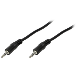 LogiLink CA1052 jack audio kabel  5.00 m černá (matná)