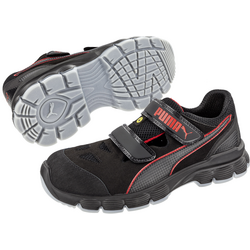 PUMA Safety Aviat Low ESD SRC 640891-43 bezpečnostní obuv ESD S1P Velikost bot (EU): 43 černá, červená 1 ks