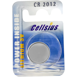 Cellsius Batterie CR2012 knoflíkový článek CR 2012 lithiová 55 mAh 3 V 1 ks