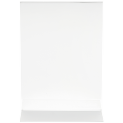 Deflecto 48001 Classic Image® stolní stojan   Použití pro formát papíru: DIN A3 na výšku  transparentní 6 kusů/balení 6 ks