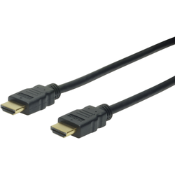 Digitus HDMI kabel Zástrčka HDMI-A, Zástrčka HDMI-A 2.00 m černá AK-330107-020-S Audio Return Channel, pozlacené kontakty, Ultra HD (4K) HDMI HDMI kabel