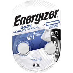 Energizer Ultimate 2025 knoflíkový článek CR 2025 lithiová 170 mAh 3 V 2 ks
