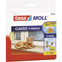 tesa P-PROFILE 05390-00100-00 těsnicí páska tesaMOLL® bílá (d x š) 6 m x 9 mm 1 ks
