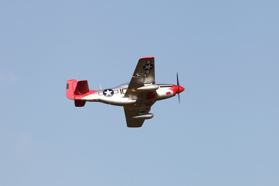 P-51D Mustang "Red Tail" V8 - ARF FMS