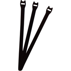 FASTECH® E1-3-330-B100 kabelový manažer na suchý zip ke spojování háčková a flaušová část (d x š) 250 mm x 13 mm černá 1 ks