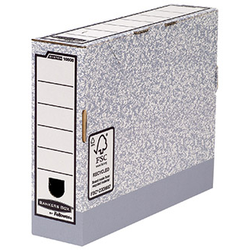 Bankers Box archivační krabice 1080001 80 mm x 260 mm x 315 mm  šedá, bílá 1 ks