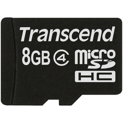 Transcend Standard paměťová karta microSDHC 8 GB Class 4