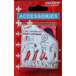 FASTECH® 688-454 pásek se suchým zipem s páskem háčková a flaušová část (d x š) 300 mm x 25 mm fialová 2 ks
