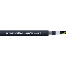 LAPP 26707-500 kabel pro energetické řetězy ÖLFLEX® ROBUST FD C 25 G 0.75 mm² černá 500 m