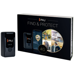 PAJ GPS EASY FINDER 4G GPS tracker lokátor osob, multifunkční lokátor, lokalizace zavazadel černá