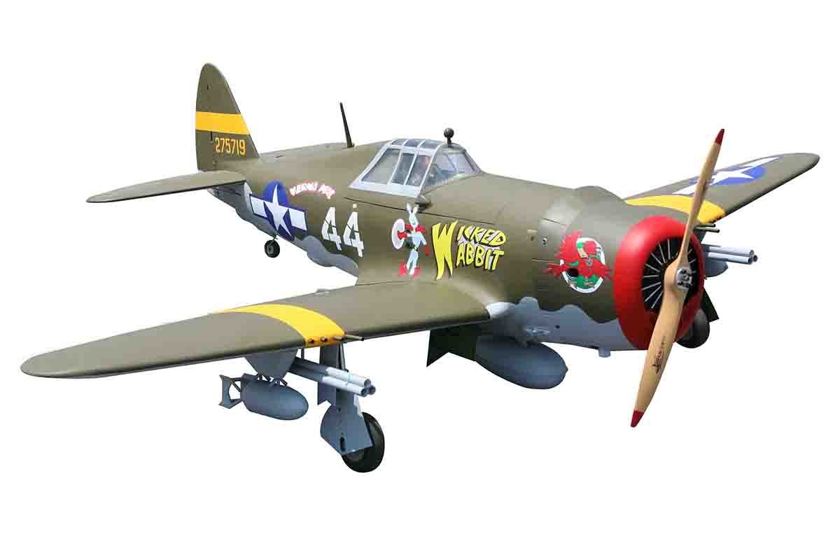 Seagull P-47 Thunderbolt Wicked rabbit 2,05m (Zatahovací podvozek)