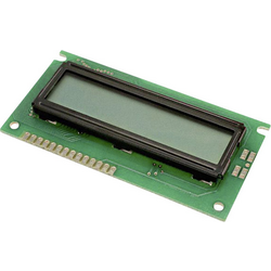 LUMEX LCD displej   zelená  (š x v x h) 44 x 8.8 x 84 mm