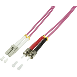 LogiLink FP4LT05 optické vlákno optické vlákno kabel  50/125 µ Multimode OM4 5.00 m