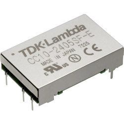 TDK-Lambda  CC10-1205SF-E  DC/DC měnič napětí do DPS  12 V/DC  5 V/DC  2 A  10 W  Počet výstupů: 1 x  Obsahuje 1 ks