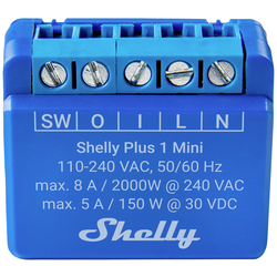 Shelly Plus 1 Mini spínač pohonu Wi-Fi, Bluetooth
