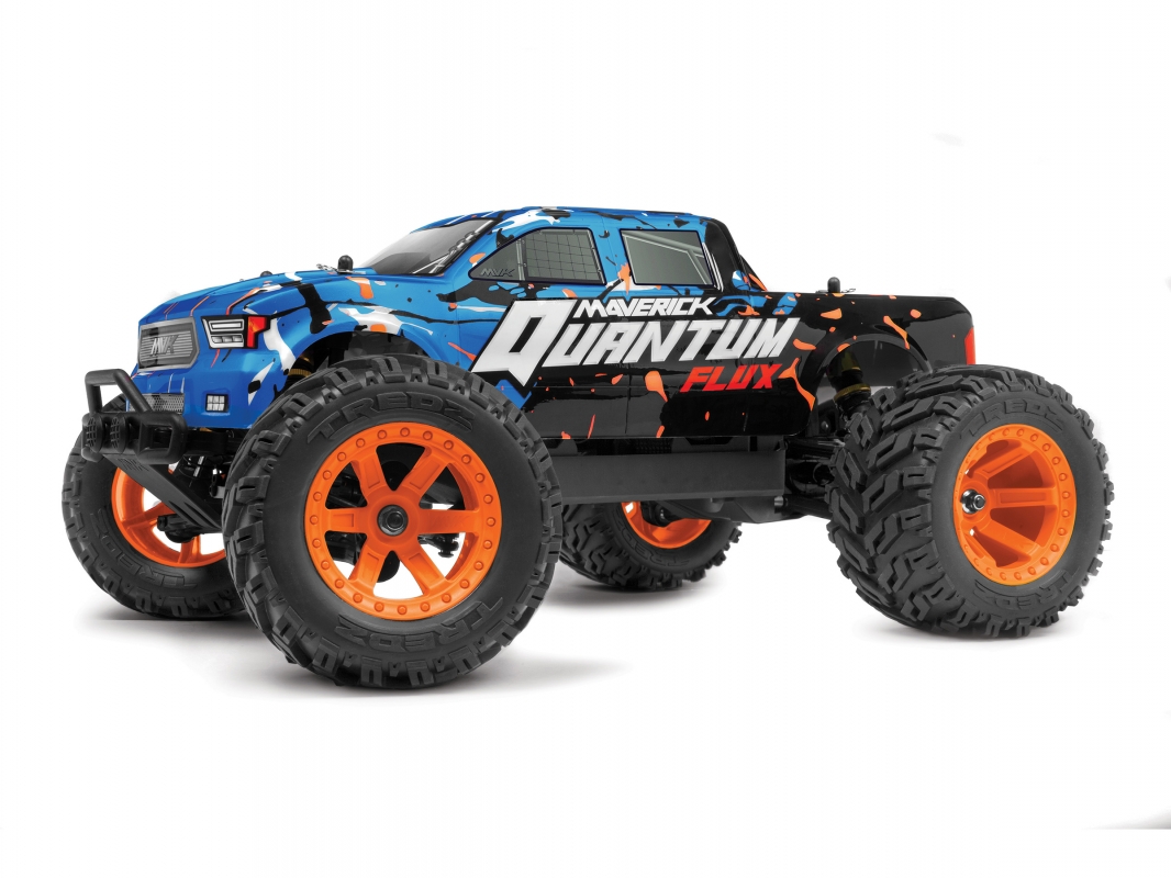 Quantum MT Flux 1/10 4WD Monster Truck - Modrý - Nahrazeno HPIMV150202