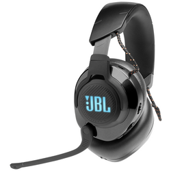 JBL QUANTUM 610 BLK Gaming Sluchátka Over Ear bezdrátová  černá Redukce šumu mikrofonu Vypnutí zvuku mikrofonu