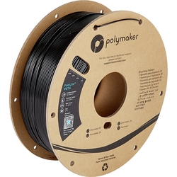 Polymaker PB01001 PolyLite vlákno pro 3D tiskárny PETG plast Žáruvzdorné, Vysoká pevnost v tahu 1.75 mm 1000 g černá  1 ks
