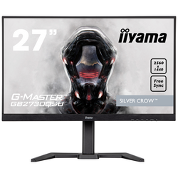 Iiyama G-MASTER GB2730QSU-B5 herní monitor 68.6 cm (27 palec) Energetická třída (EEK2021) F (A - G) 2560 x 1440 Pixel WQHD 1 ms DVI, HDMI™, DisplayPort, USB, na sluchátka (jack 3,5 mm) TN LED