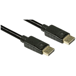 Lyndahl DisplayPort kabel Konektor DisplayPort 1 m černá LKDP019-10 pozlacené kontakty Kabel DisplayPort