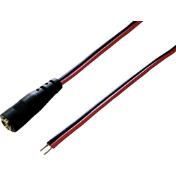 BKL Electronic 072062 nízkonapěťový připojovací kabel nízkonapěťová zásuvka - kabel s otevřenými konci 5.5 mm 2.1 mm 2.1 mm 2.00 m 1 ks