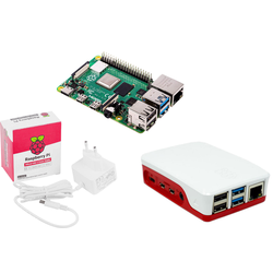 Raspberry Pi® Essentials Kit Raspberry Pi® 4 B  1 GB 4 x 1.5 GHz vč. napájecího zdroje, vč. pouzdra