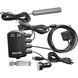 Renkforce GKA200 alarm do auta lze použít s mobilním telefonem, zjišťování polohy vozidla, senzor vibrací, portál GPS  12 V/DC, 24 V/DC