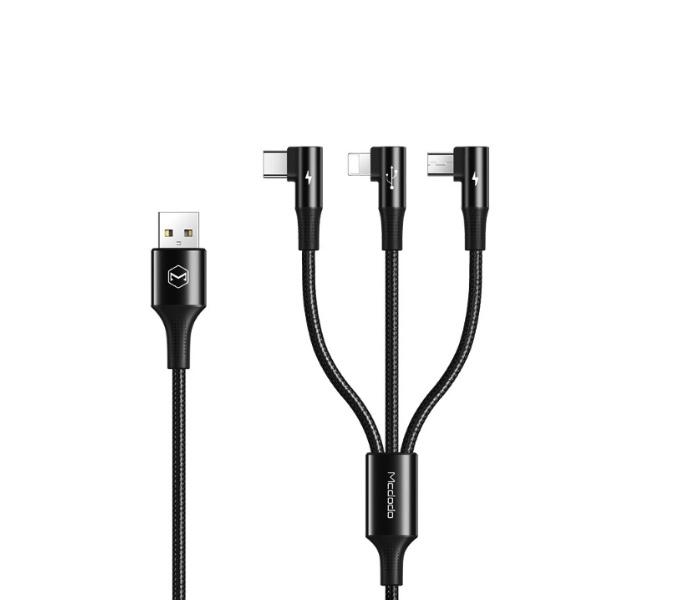 STABLECAM 3in1 Nylon Cable 90-Degree (L+M+T)