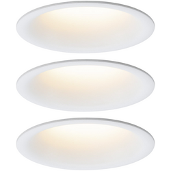 Paulmann LED vestavné koupelnové svítidlo sada 3 ks 18 W