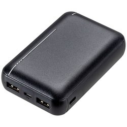 Vivanco  powerbanka 10000 mAh  Li-Ion akumulátor USB-A, USB-C® černá Indikátor stavu