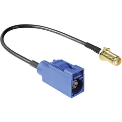 Delock pro Wi-Fi antény prodlužovací kabel [1x SMA zásuvka - 1x SMBA-(FAKRA) C zásuvka]  černá